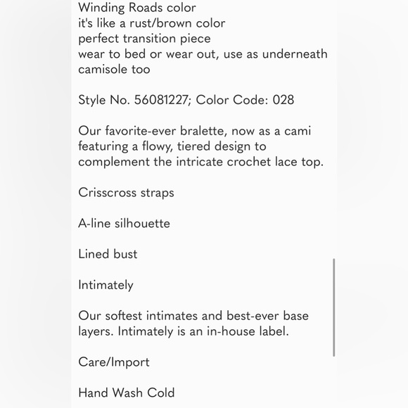 Free People Camie Size S - Picture 5 of 5